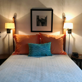Guest Bedroom with Queen Bed at Casa Kopfmann Playacar Vacation Villa